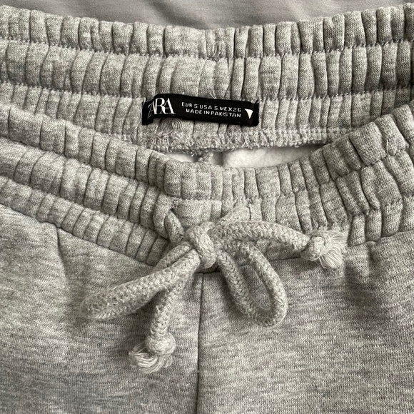 Zara Grey Marl/Heather Chrome Sweatpants - Picture 4 of 5